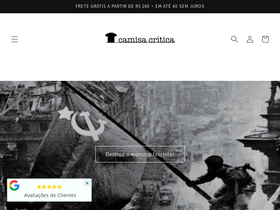 camisacritica.com homepage screenshot