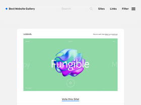 'bestwebsite.gallery' screenshot