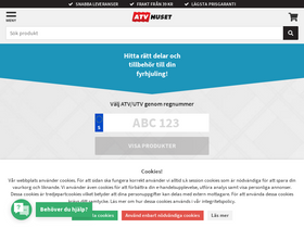 'atvhuset.se' screenshot