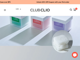 'clubclio.shop' screenshot