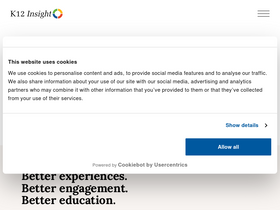 'k12insight.com' screenshot