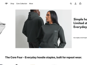 hoodiesaurus.com homepage screenshot