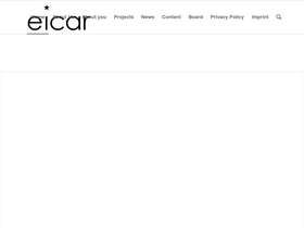 'eicar.org' screenshot