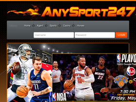 'anysport247.com' screenshot