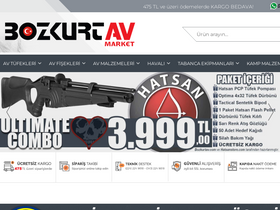 'bozkurtav.com' screenshot