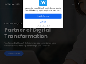 'inmarketing.id' screenshot