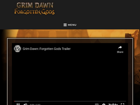 'grimdawn.com' screenshot