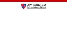 'lspr.edu' screenshot