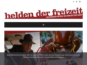 'heldenderfreizeit.com' screenshot