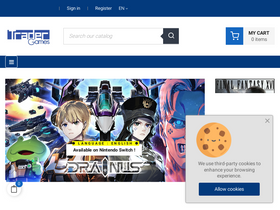 'tradergames.fr' screenshot