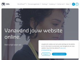 'xel.nl' screenshot