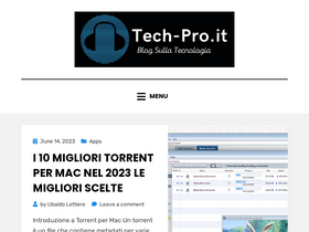'tech-pro.it' screenshot