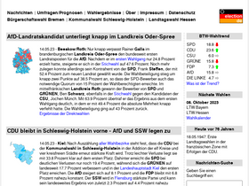 'election.de' screenshot