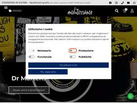 'abbigliamentomediterraneo.com' screenshot