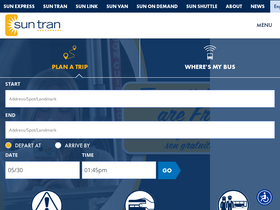'suntran.com' screenshot