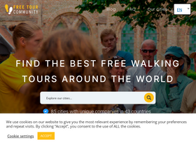 'freetourcommunity.com' screenshot