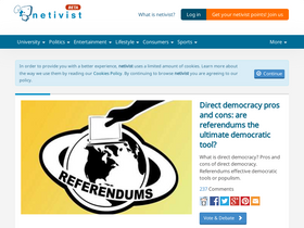 'netivist.org' screenshot