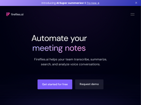 'fireflies.ai' screenshot