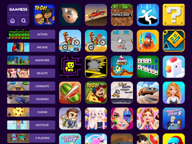 'gaamess.fr' screenshot