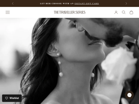 The Traveller Series homepage screenshot