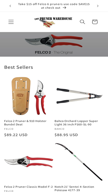 theprunerwarehouse.com