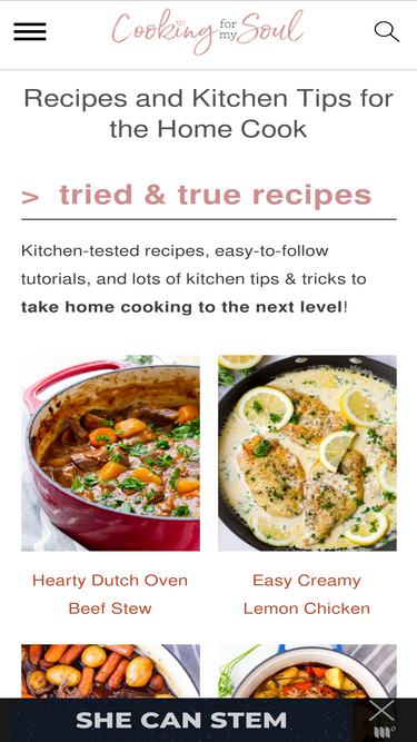 cookingformysoul.com