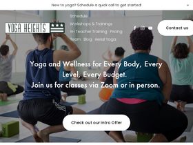 yogaheightsdc.com