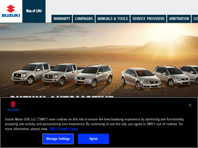 'suzukiauto.com' screenshot