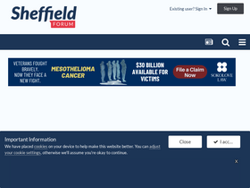 'sheffieldforum.co.uk' screenshot