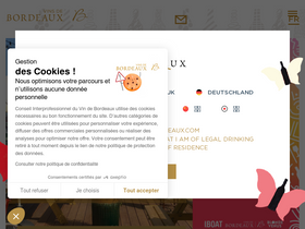 'bordeaux.com' screenshot