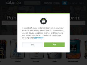'calameo.com' screenshot