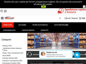 'autoricambiusati.eu' screenshot