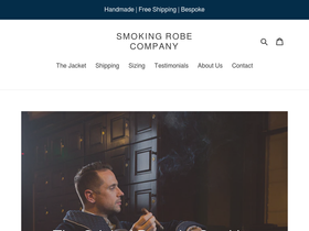 smokingrobe.com homepage screenshot