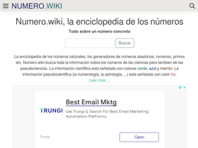 'numero.wiki' screenshot