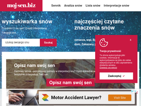 'moj-sen.biz' screenshot