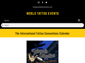 'worldtattooevents.com' screenshot