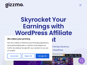 Gizzmo - Gizzmo WP plugin creates Amazon affiliate articles in just two clicks.