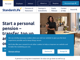 'standardlife.com' screenshot