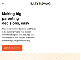 'thebabyswag.com' screenshot