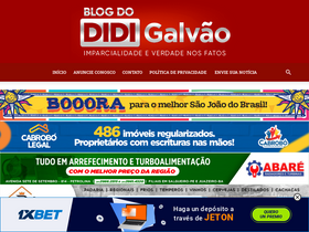 'didigalvao.com.br' screenshot