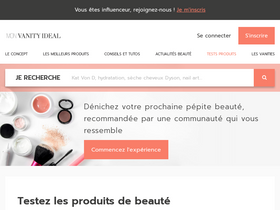 'monvanityideal.com' screenshot
