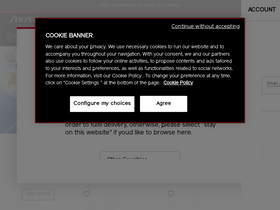 'shiseido.co.uk' screenshot