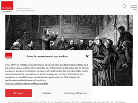 'regardsprotestants.com' screenshot
