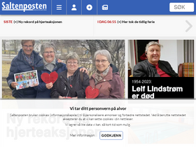 'saltenposten.no' screenshot