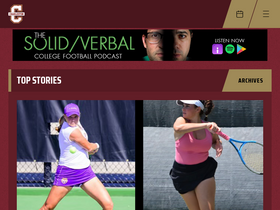 'cofcsports.com' screenshot