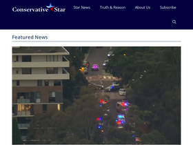 'conservativestar.com' screenshot