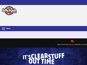 'billyhydemusic.com.au' screenshot