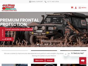 '4x4megaworldonline.com' screenshot