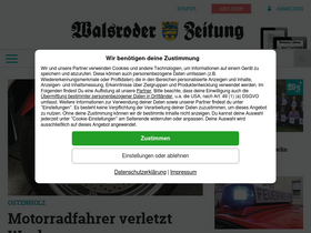'wz-net.de' screenshot