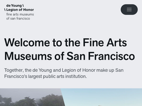 'famsf.org' screenshot